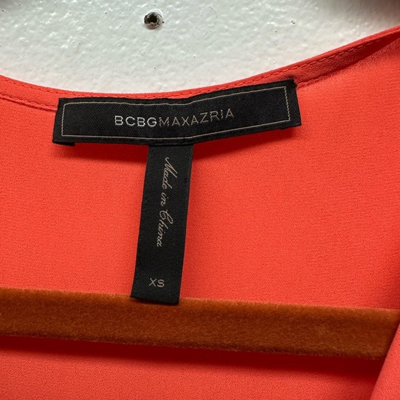 BCBGMAXAZRIA Asymmetrical High-Low Sleeveless Dress - XS - Picture 5 of 7